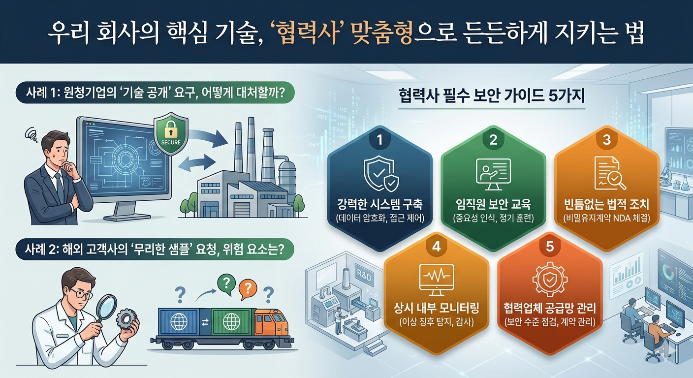 우리 회사의 핵심 기술, '해외 고객사'의 기술 탈취 위협 속에서 안전하게 지키는 법
